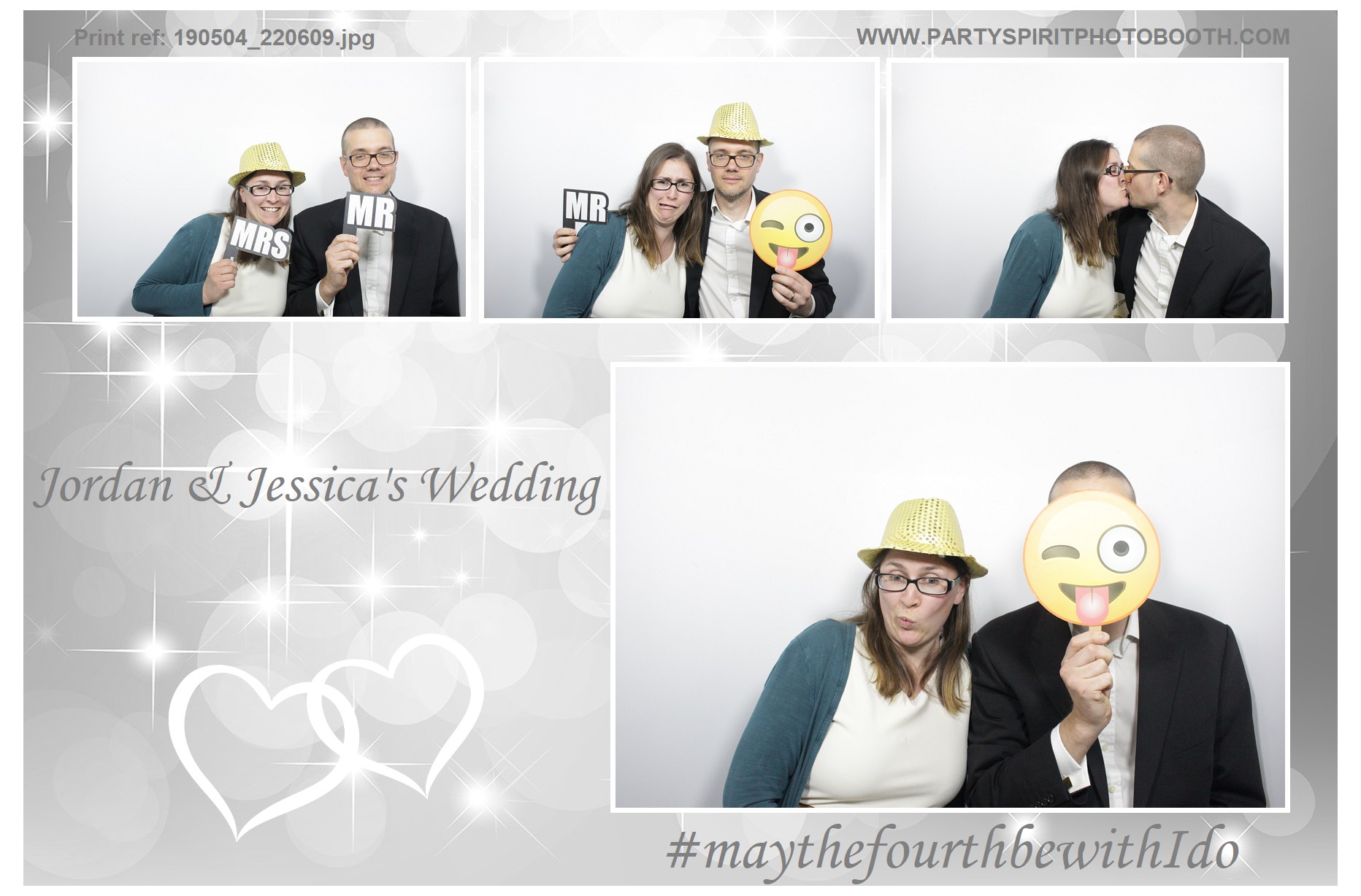 Jordan and Jessica's Wedding | View more photos from the event at gallery.partyspiritphotobooth.com/u/PartySpiritPhotoBooth/Jordan-and-Jessicas-Wedding